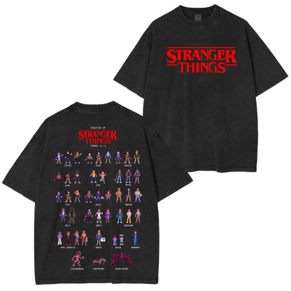 Stranger Things Unisex Washed T-shirt/Crewneck/Hoodie