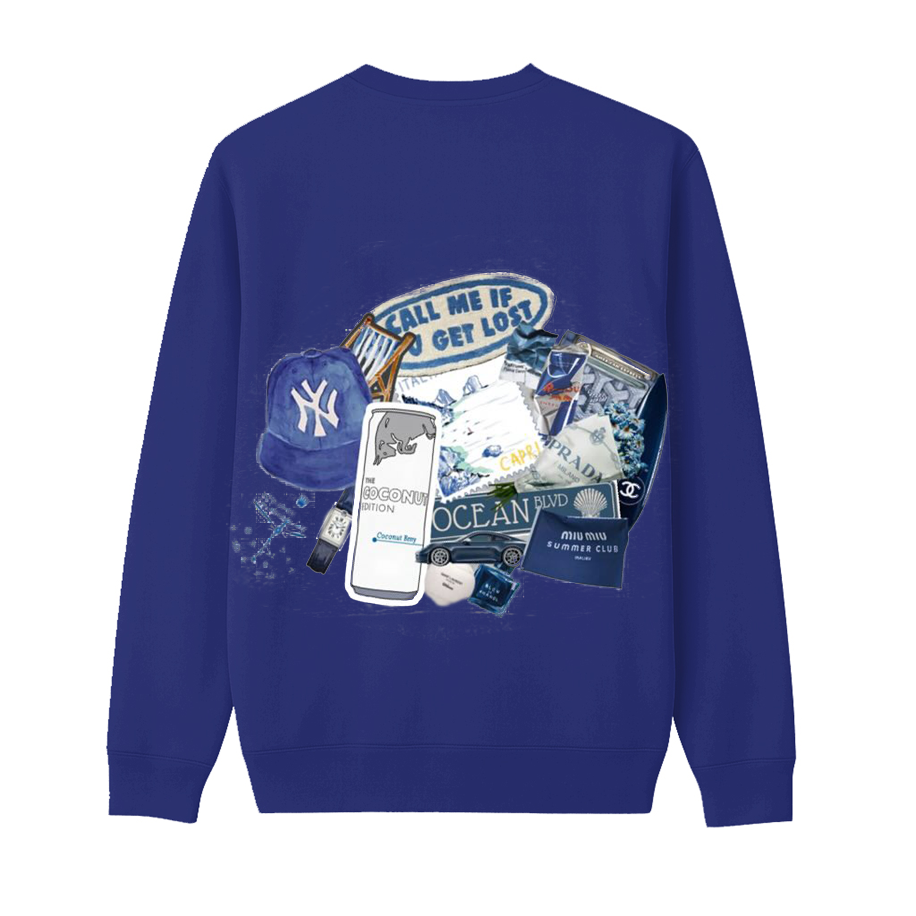 Blue Edit Boxy Unisex Shirt/Crewneck/Hoodie