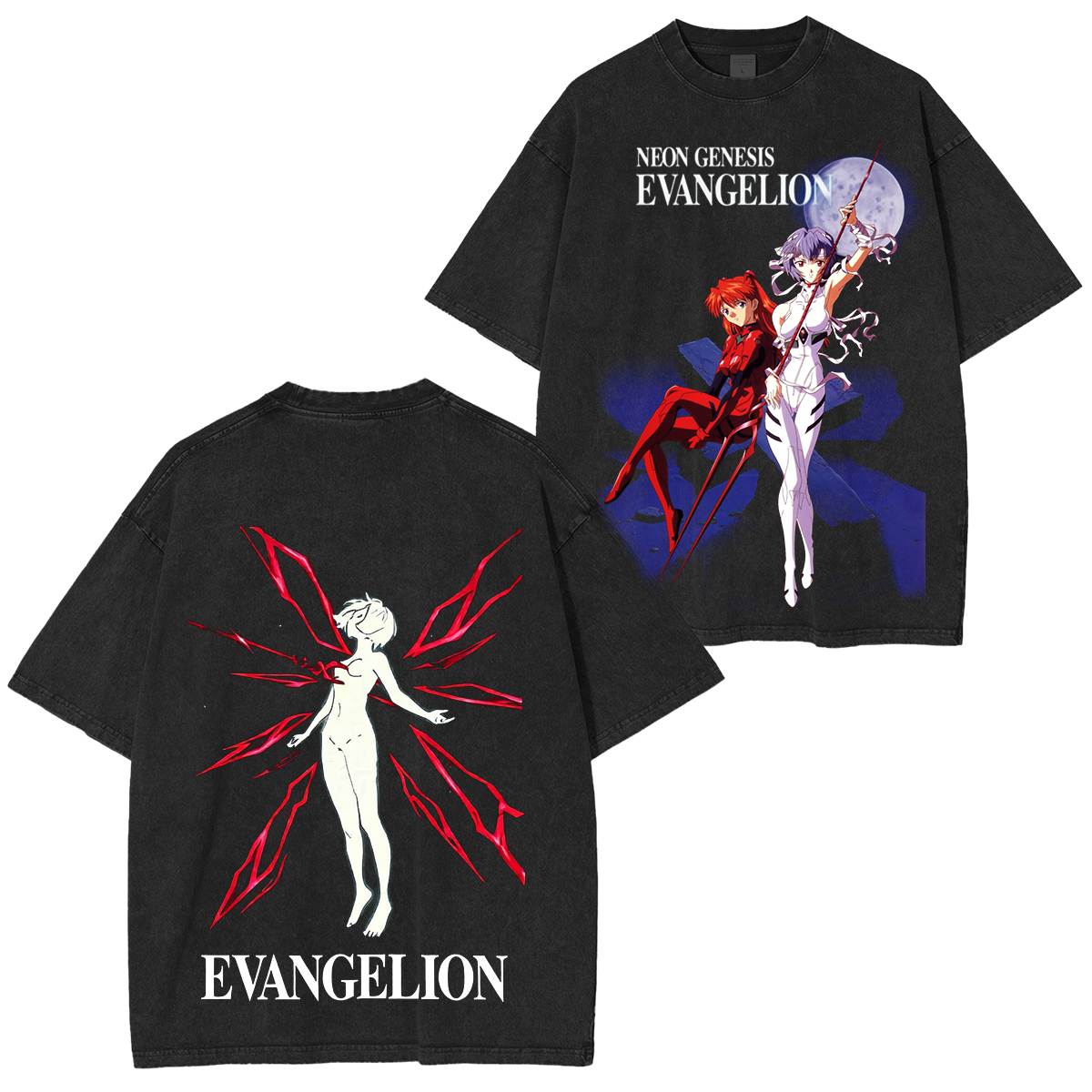 Neon Genesis Evangelion Unisex Washed T-shirt/Crewneck/Hoodie
