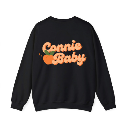 Team Connie Baby Crew neck sweatshirt