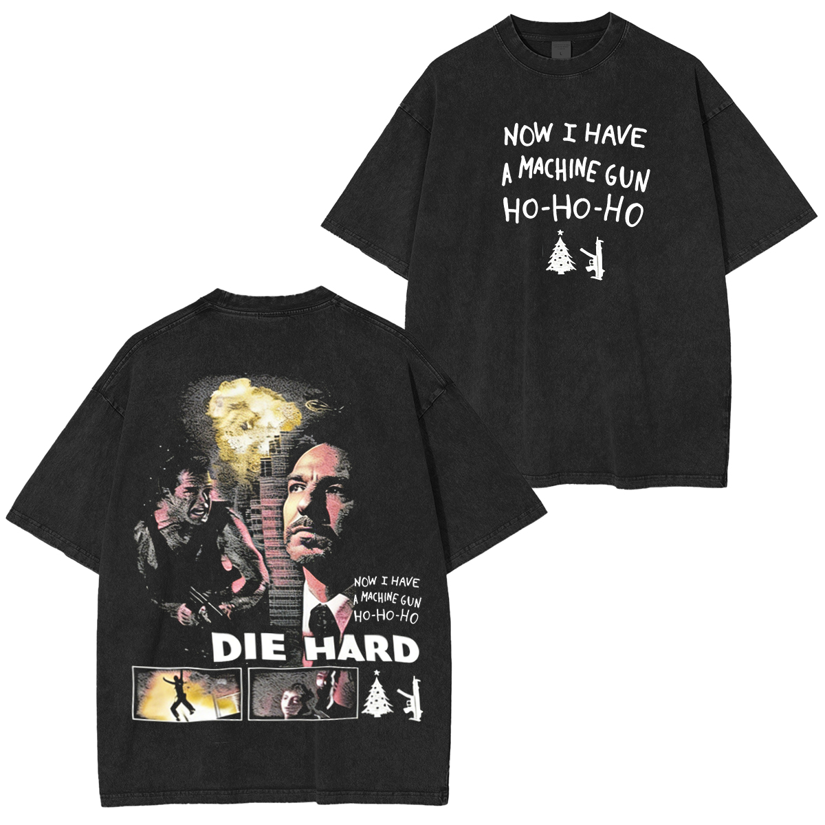 Die Hard Unisex Washed T-shirt/Crewneck/Hoodie