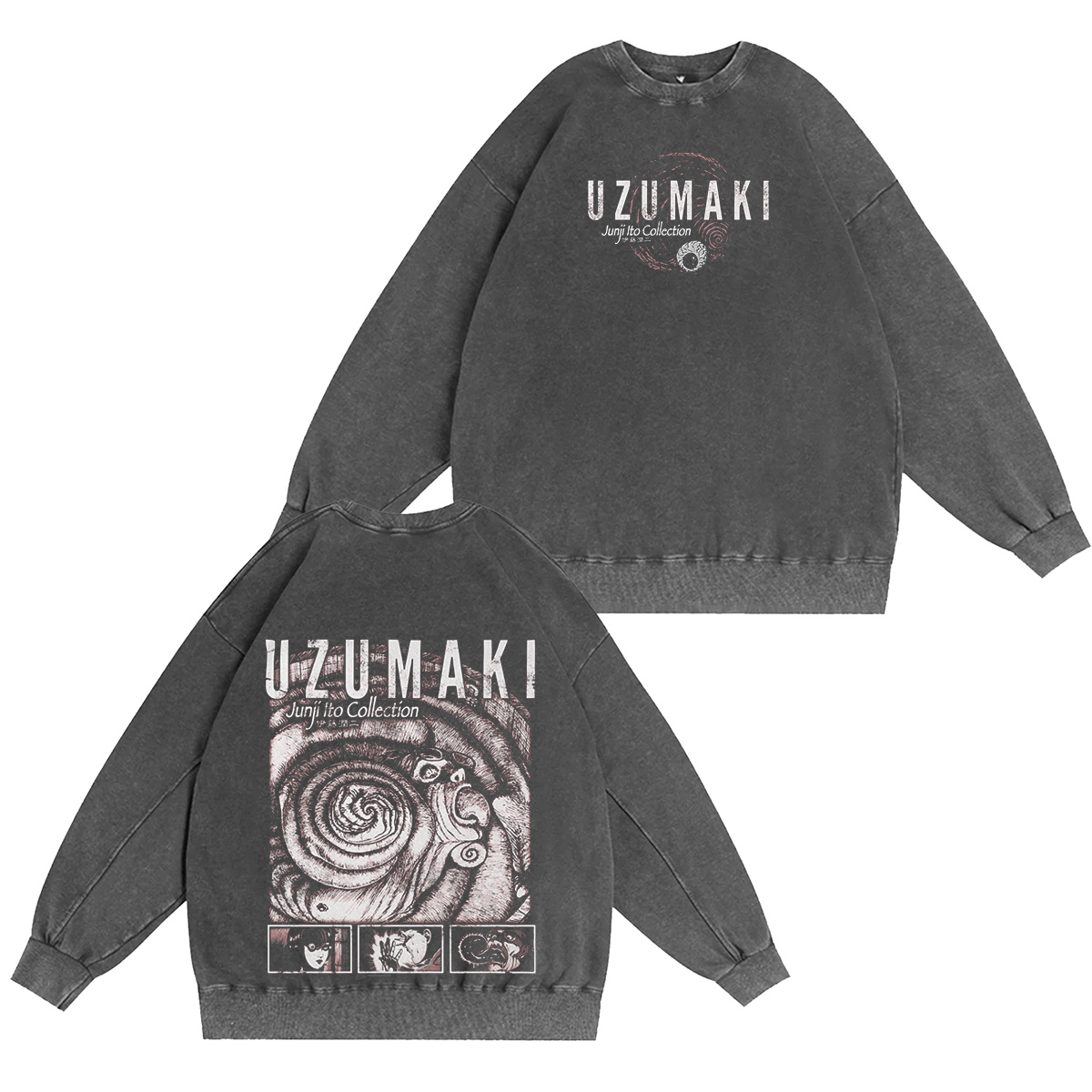 UZUMAKI Washed T-shirt/Crewneck/Hoodie