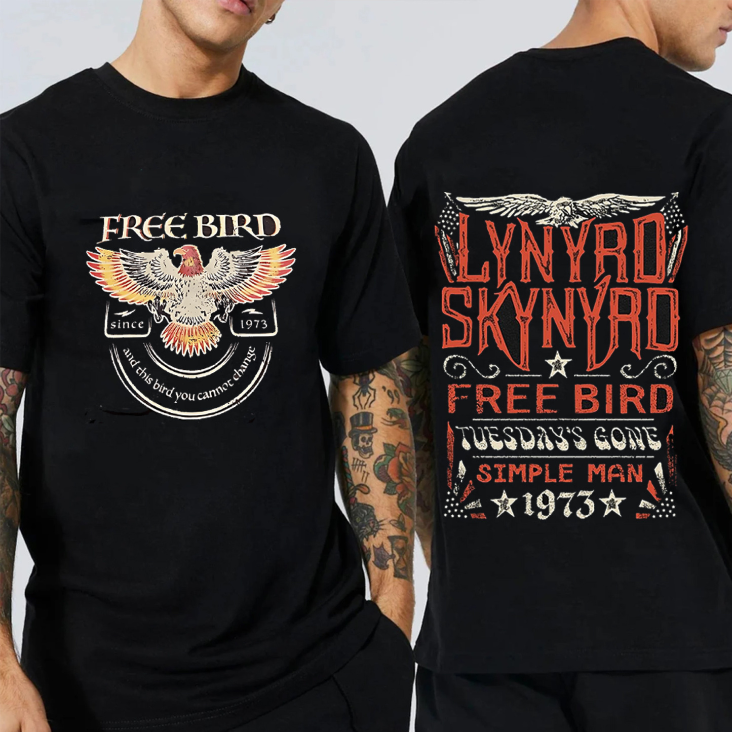 Free Bird  Vintage Eagle Graphic Unisex Shirt/Crewneck/Hoodie