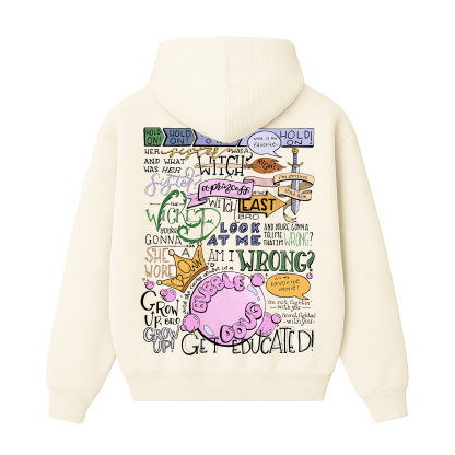 Wicked Witch of the East Bro Hand Lettered Hoodie