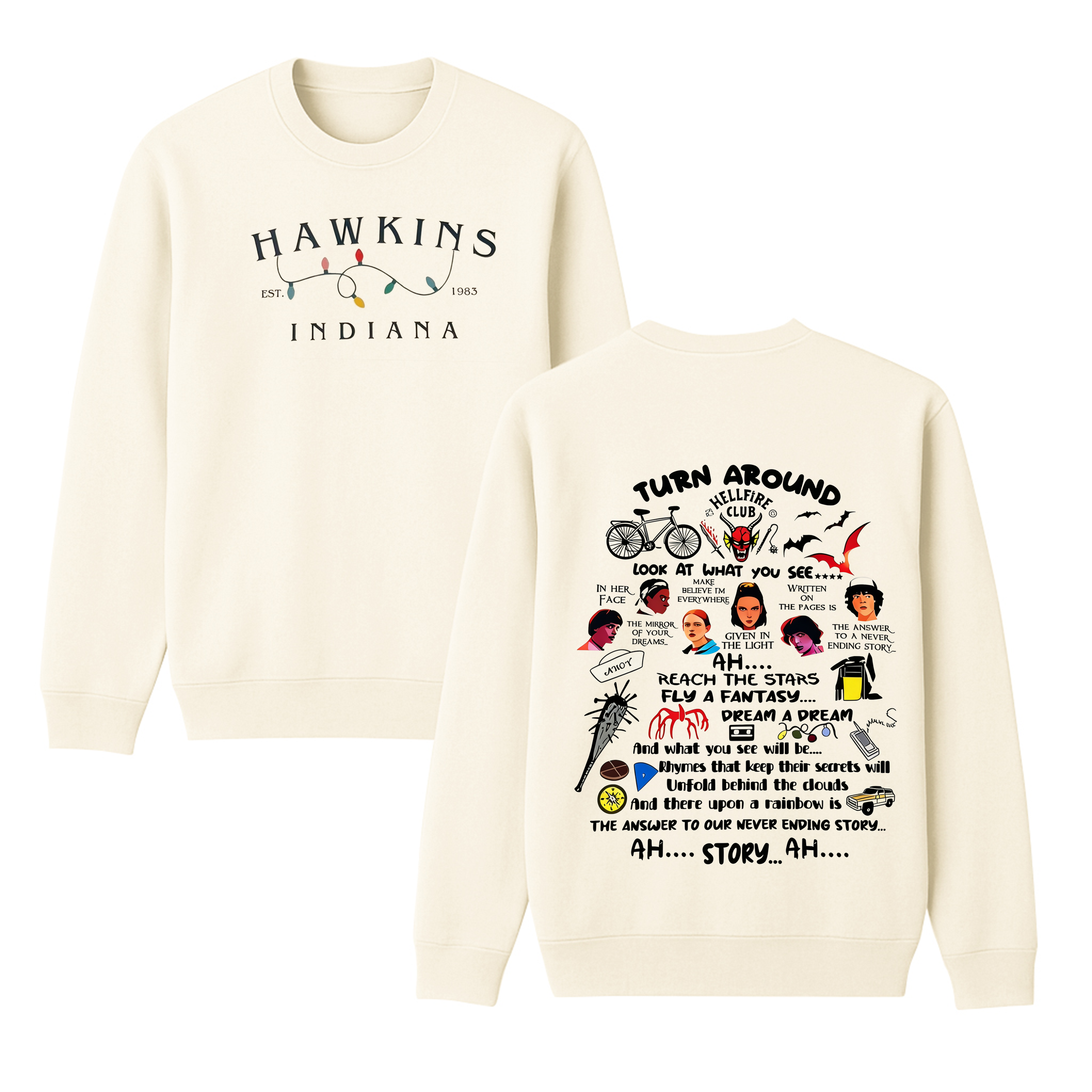 Stranger Things Unisex Shirt/Crewneck/Hoodie