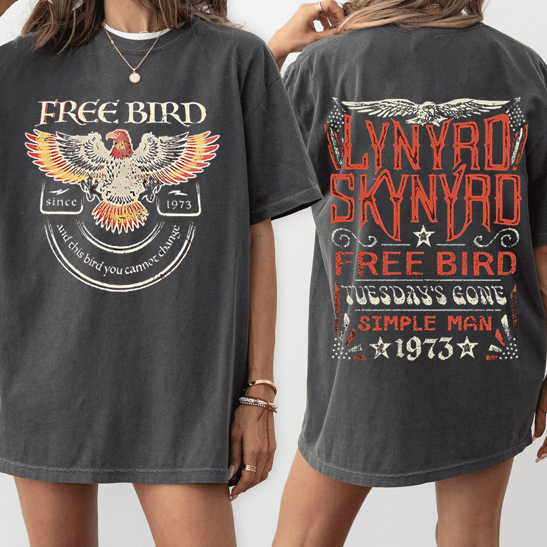 Free Bird  Vintage Eagle Graphic Unisex Shirt/Crewneck/Hoodie
