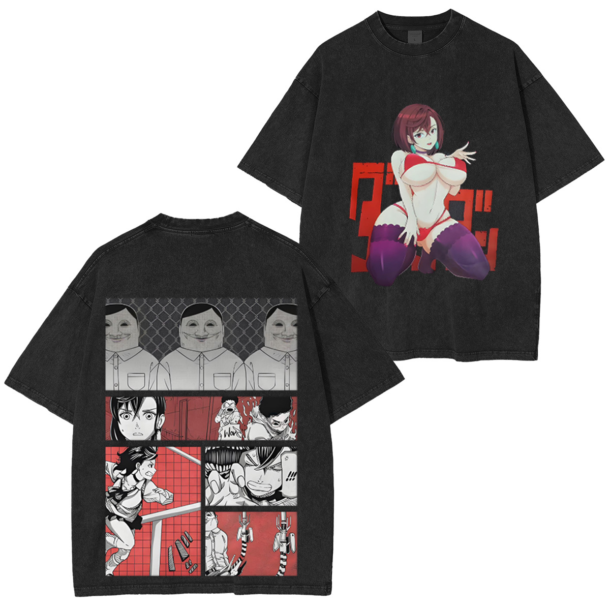 Dandadan Washed T-shirt/Crewneck/Hoodie