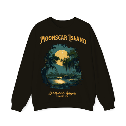 Moonscar Island Crewneck Sweatshirt