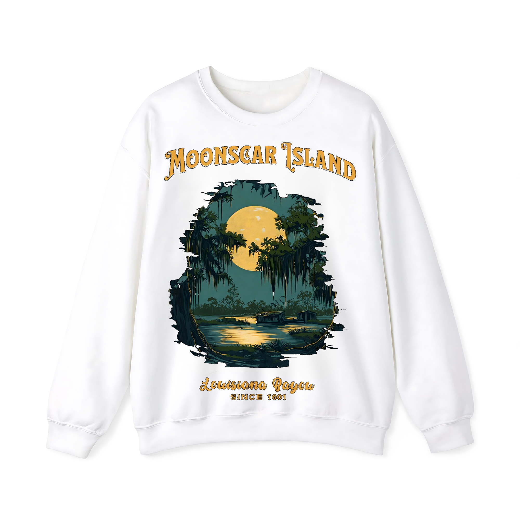 Moonscar Island Crewneck Sweatshirt