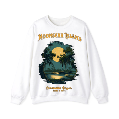 Moonscar Island Crewneck Sweatshirt
