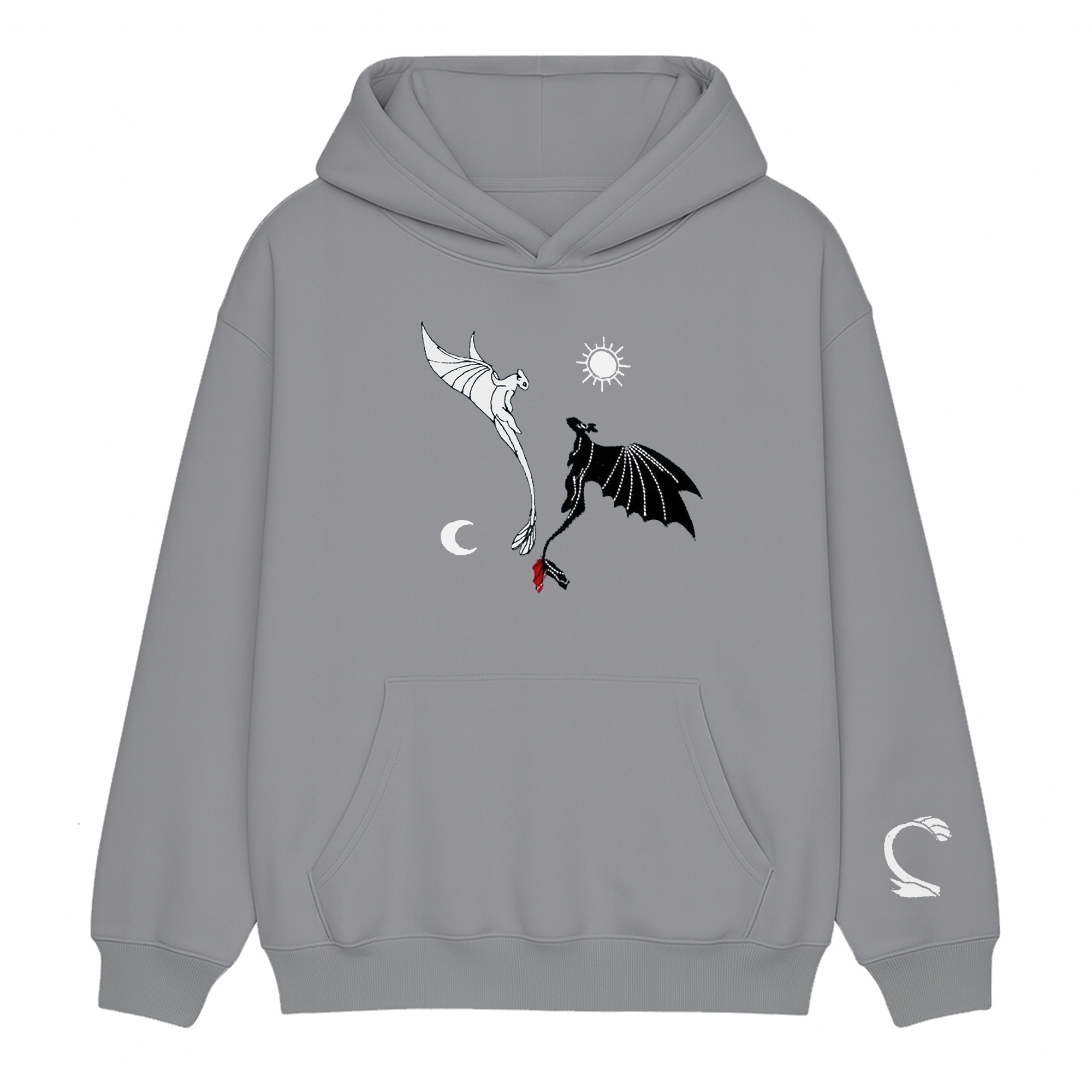 Toothless and Light Fury Hoodie