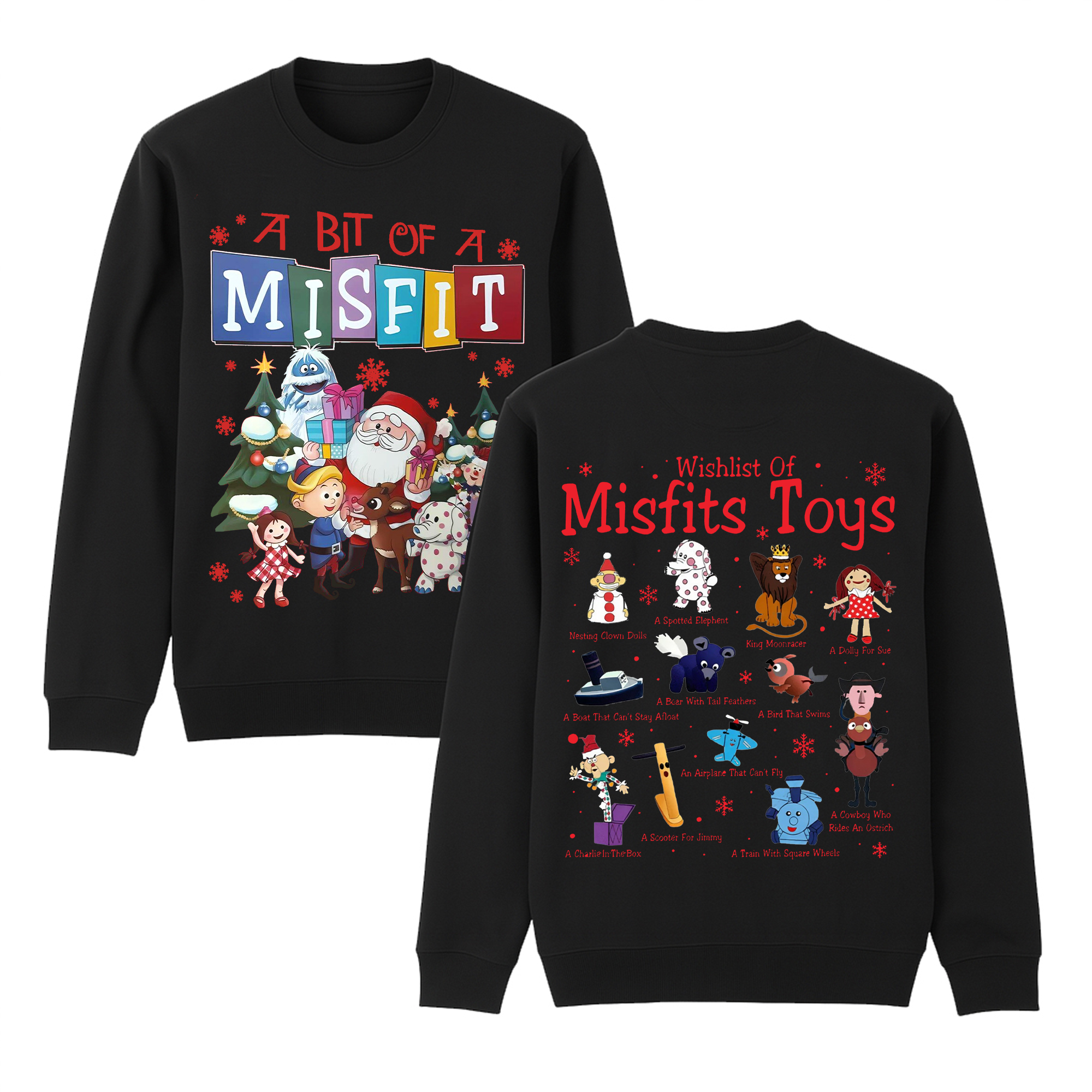 A Bit of a Misfit Crewneck Sweatshirt