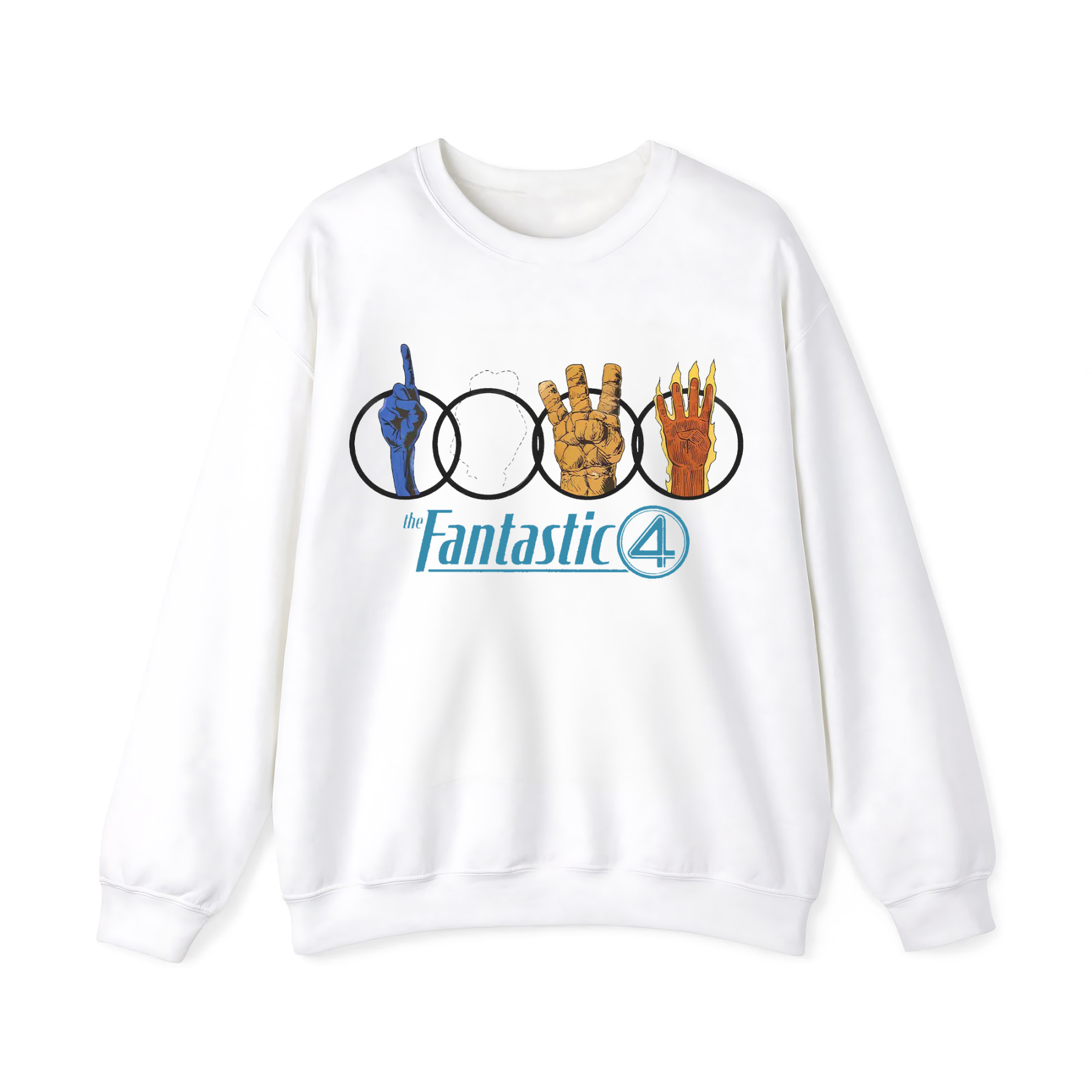 The Fantastic Four Hands Crewneck Sweatshirt