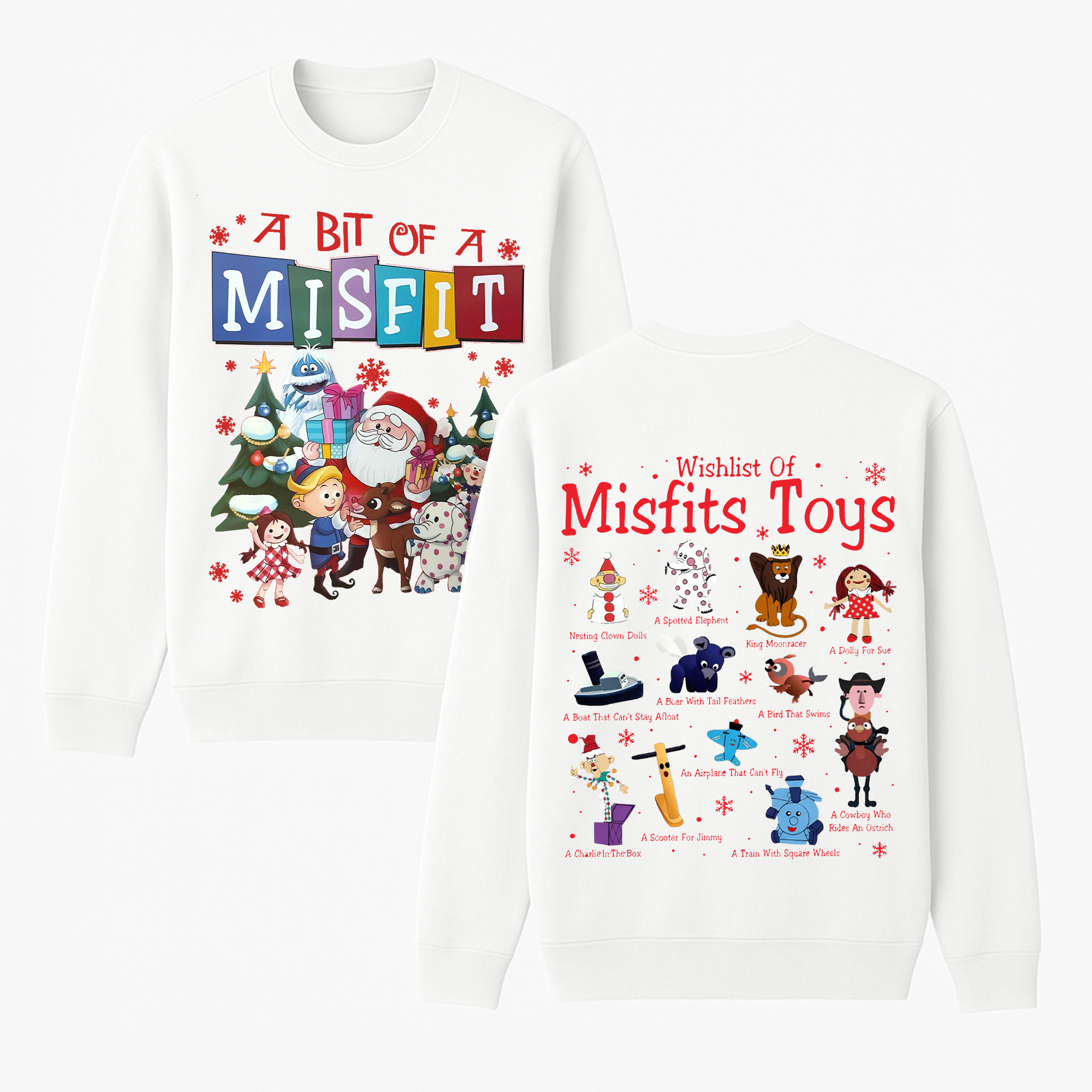 A Bit of a Misfit Crewneck Sweatshirt