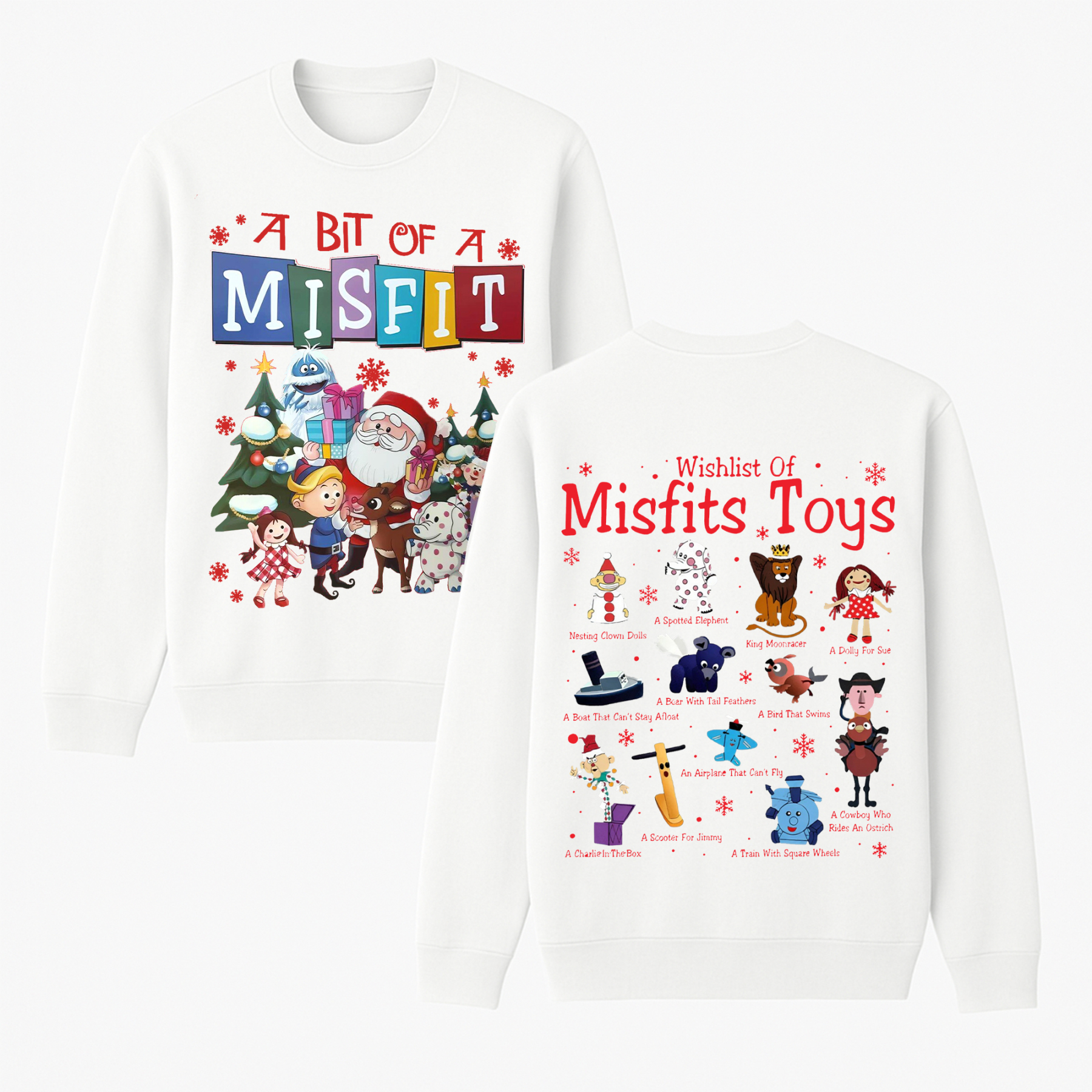 A Bit of a Misfit Crewneck Sweatshirt