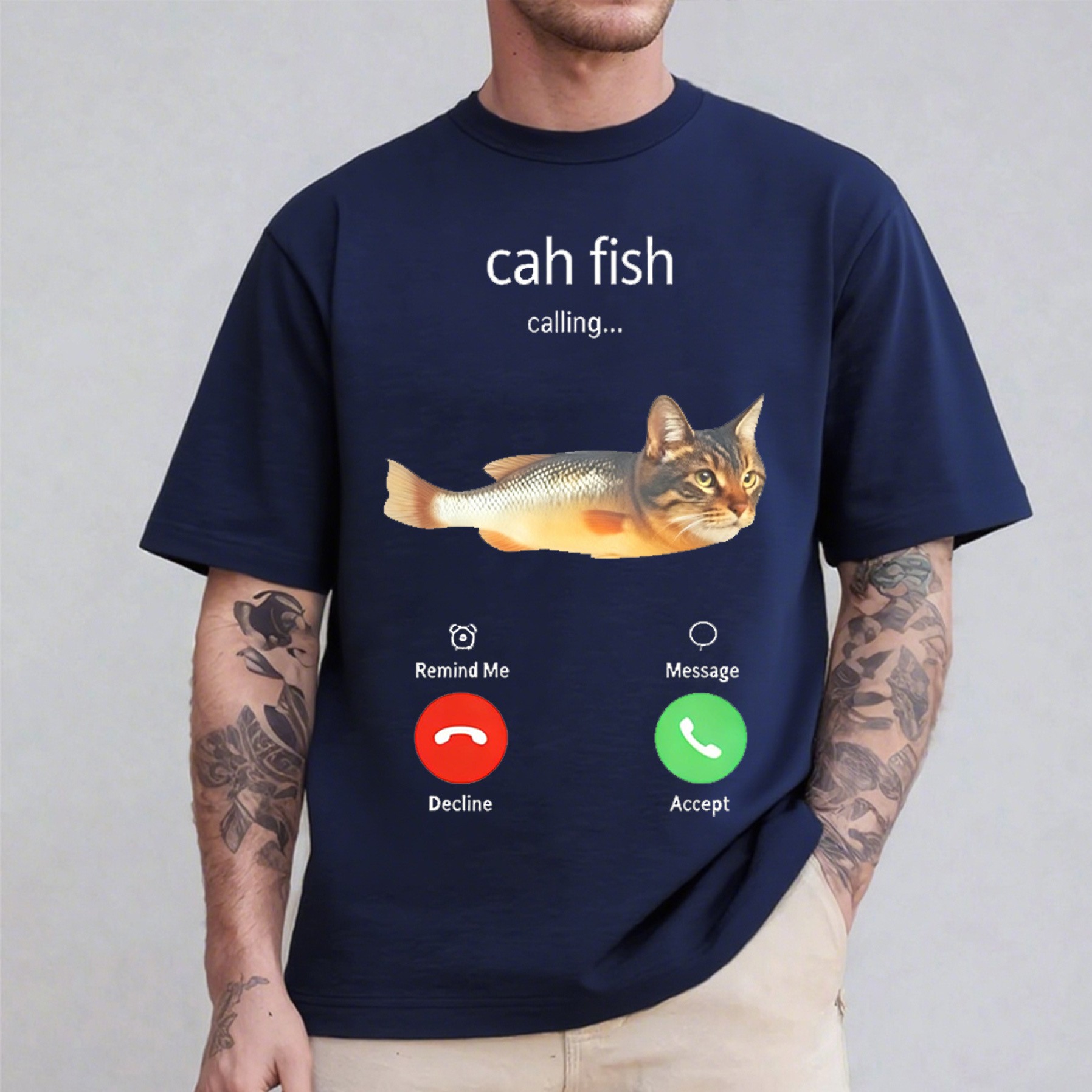 Cah fih funny Unisex Shirt/Crewneck/Hoodie