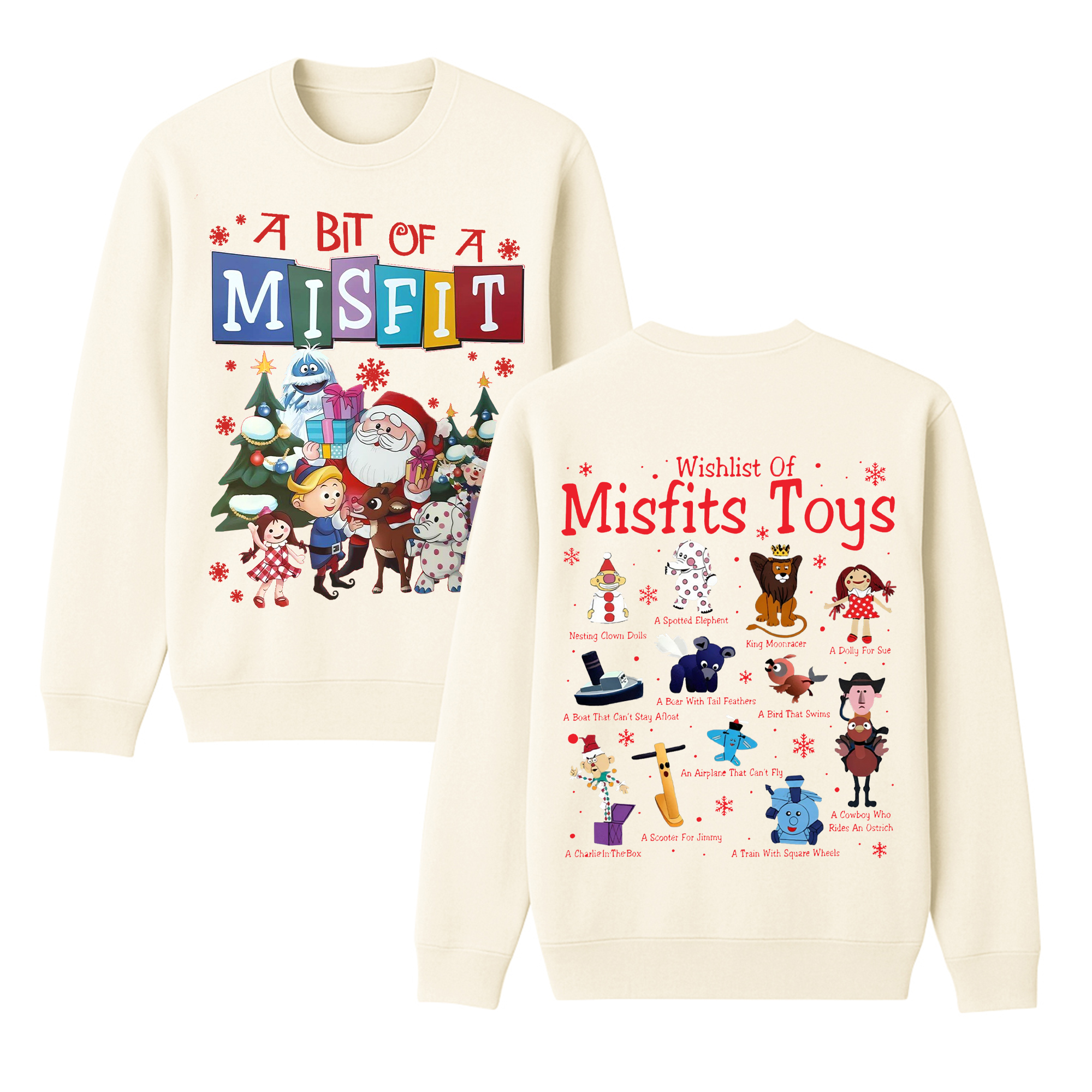 A Bit of a Misfit Crewneck Sweatshirt
