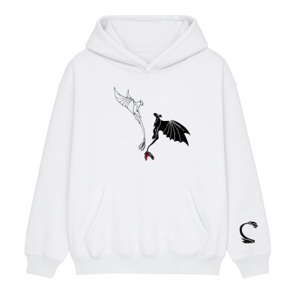 Toothless and Light Fury Hoodie