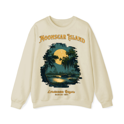 Moonscar Island Crewneck Sweatshirt