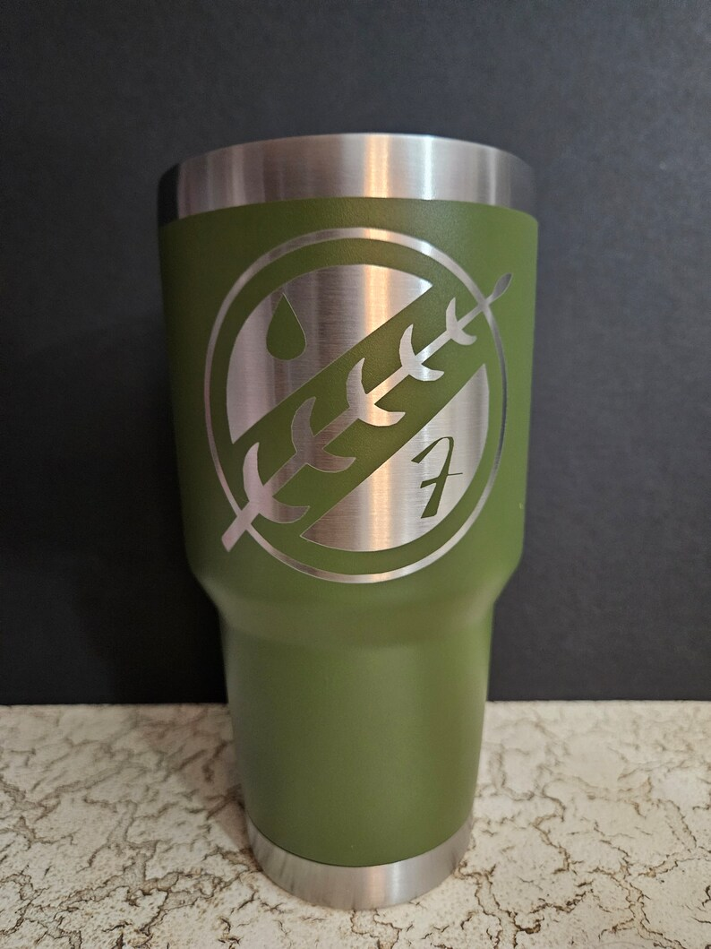 30oz Boba Fett Star Wars Stainless Steel Tumbler with Lid,