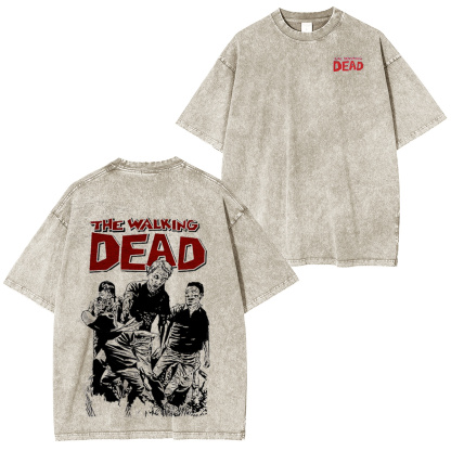 Men's Walking Dead Washed T-shirt/Crewneck/Hoodie