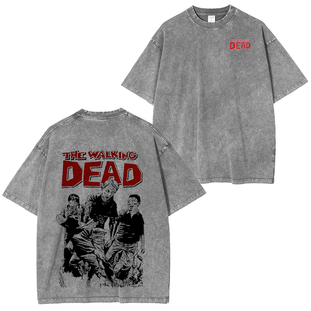 Men's Walking Dead Washed T-shirt/Crewneck/Hoodie