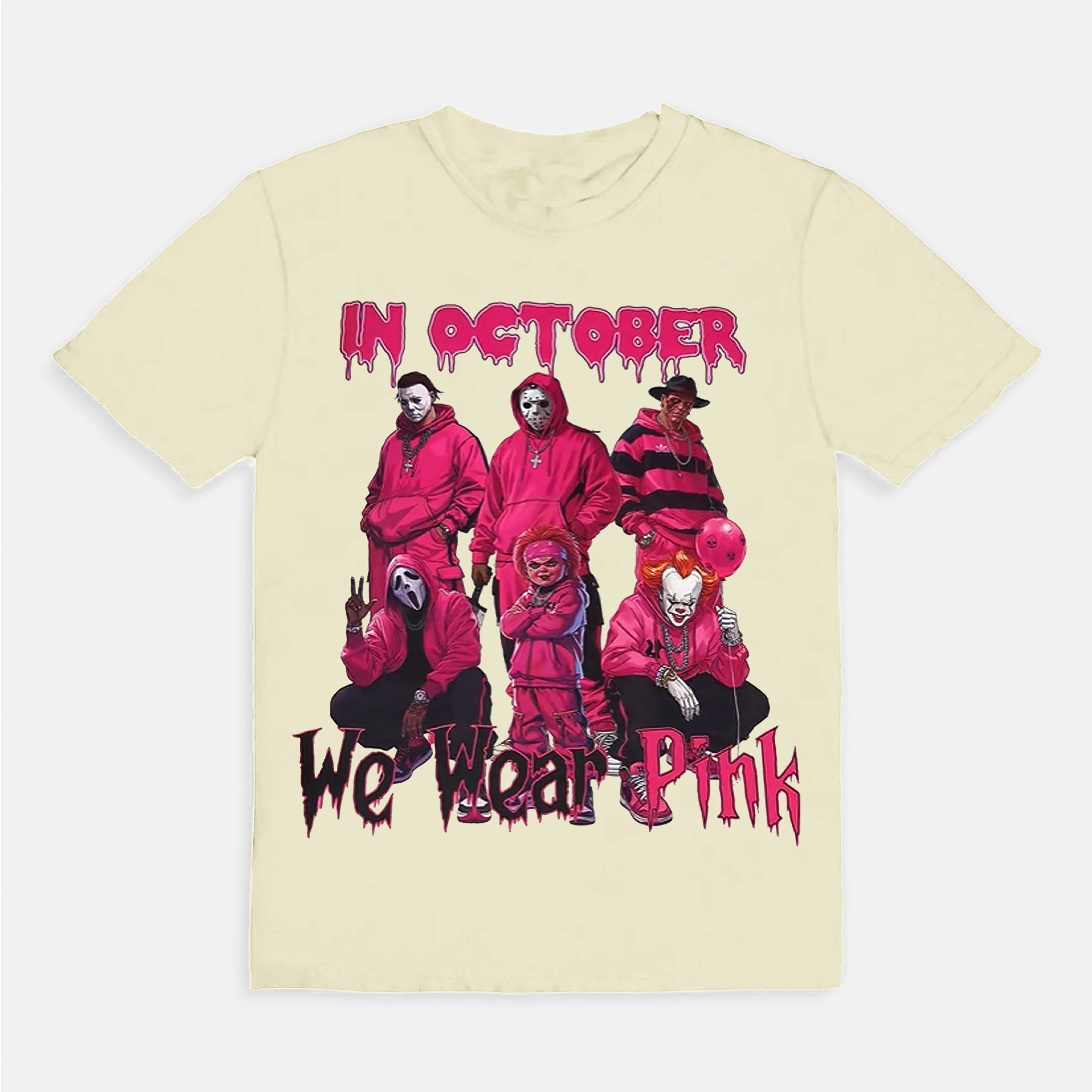 IN OCTOBER We Wear Pink T-Shirt