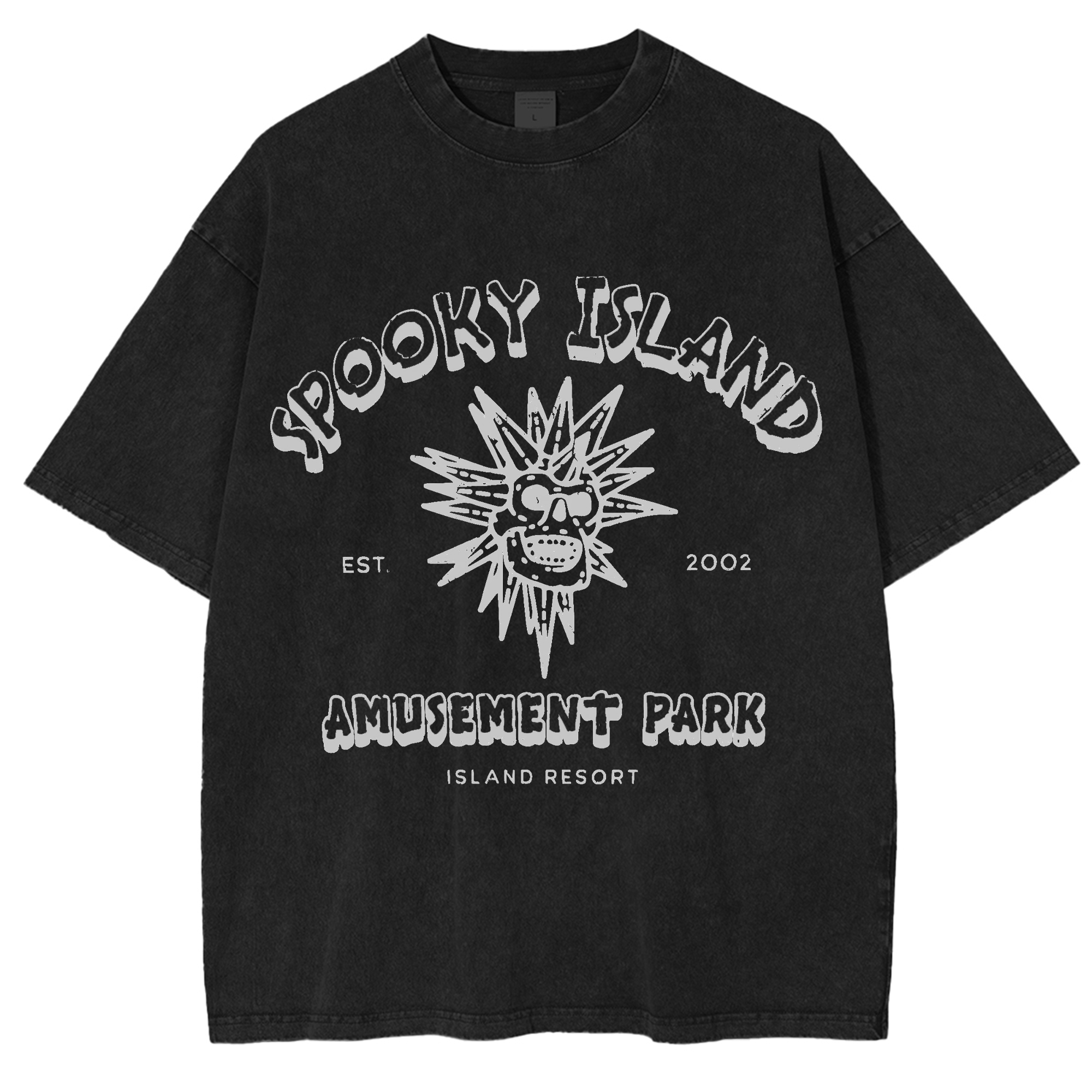 Spooky Island Washed T-Shirt