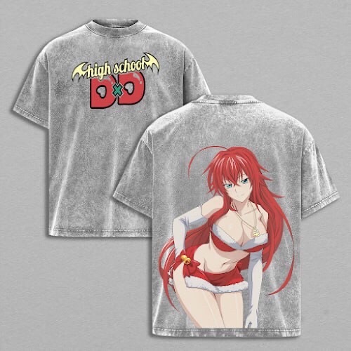 Rias Gremory From High School DxD Vintage washed T-shirt/Crewneck/Hoodie