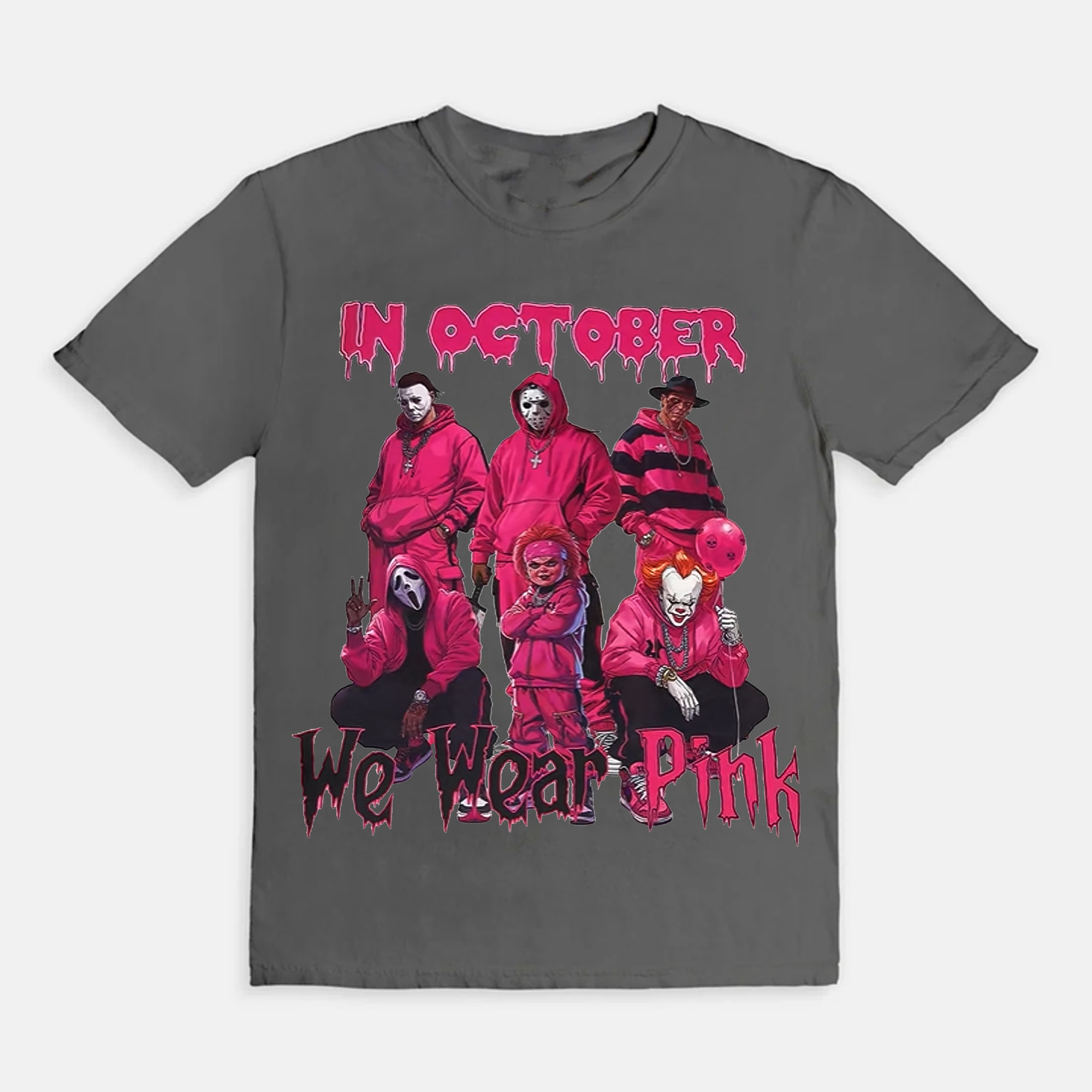 IN OCTOBER We Wear Pink T-Shirt