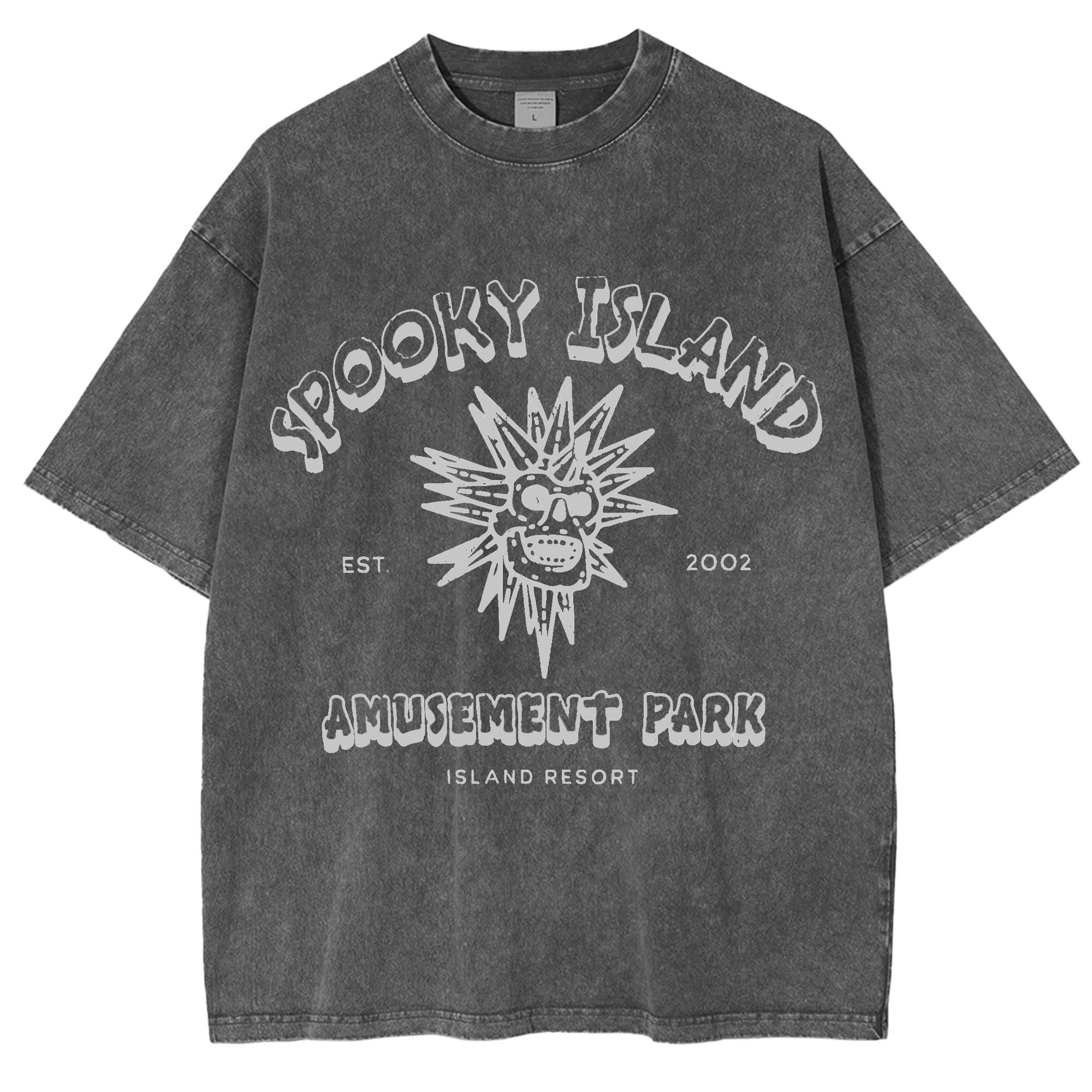 Spooky Island Washed T-Shirt