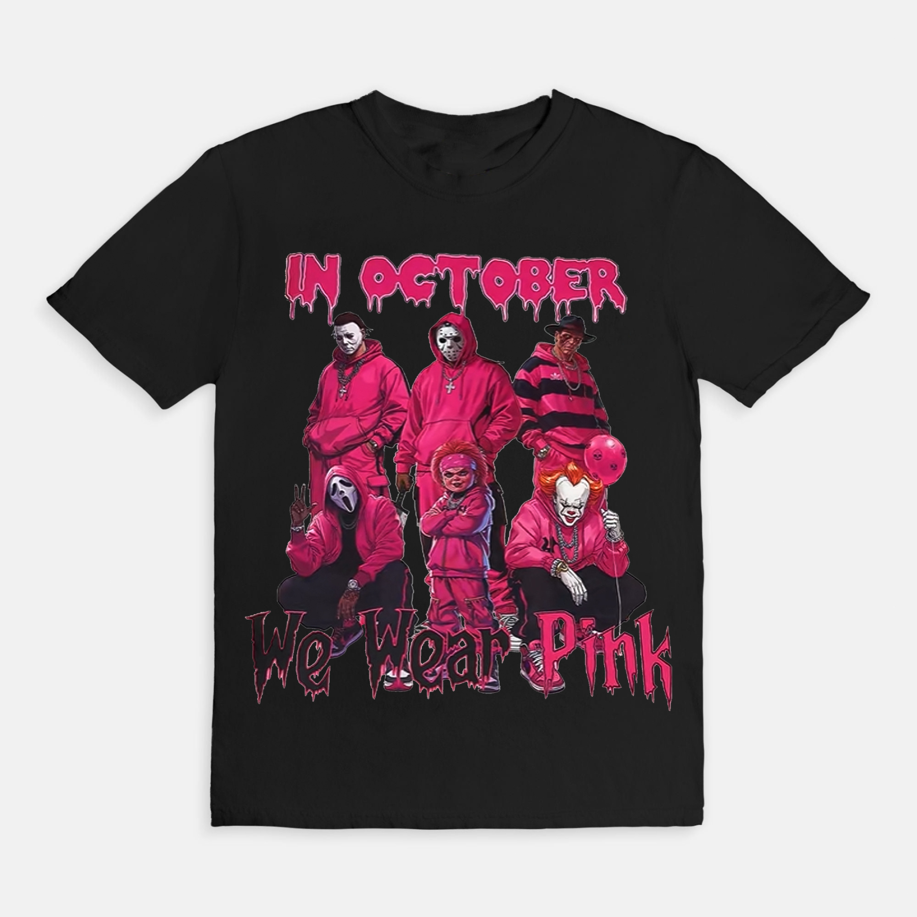 IN OCTOBER We Wear Pink T-Shirt