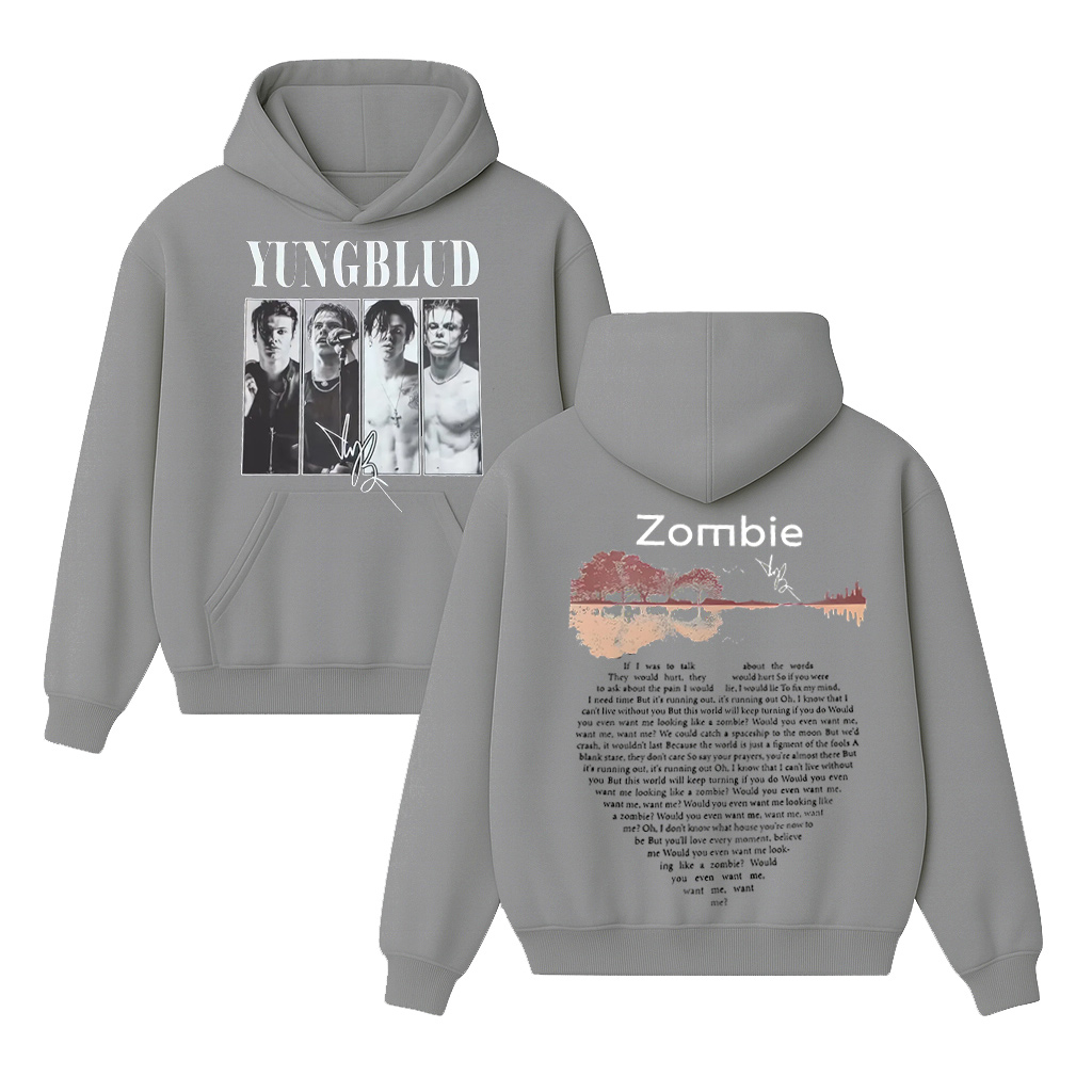 YungBlud Zombie Lyrics  Shirt/Crewneck/Hoodie