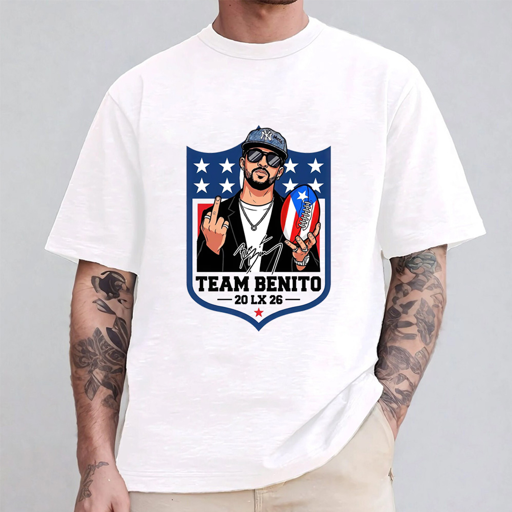 Team Benito Bunny  Unisex Shirt/Crewneck/Hoodie