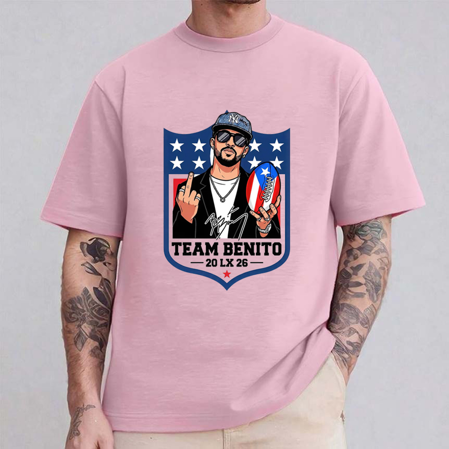 Team Benito Bunny  Unisex Shirt/Crewneck/Hoodie