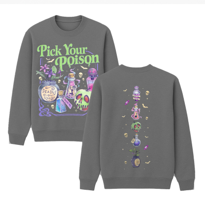Pick Your Poison Crewneck Sweatshirt