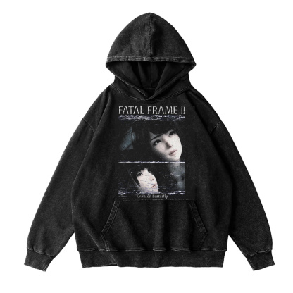 Fatal Frame II - Sisters - Glitch Variant Washed T-shirt/Crewneck/Hoodie