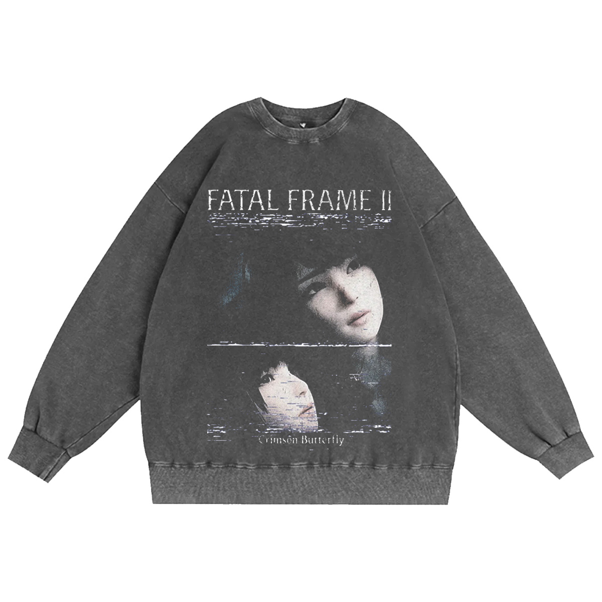 Fatal Frame II - Sisters - Glitch Variant Washed T-shirt/Crewneck/Hoodie