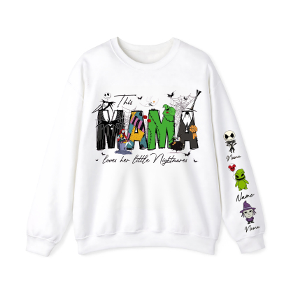 Spooky Mama Halloween Crewneck Sweatshirt