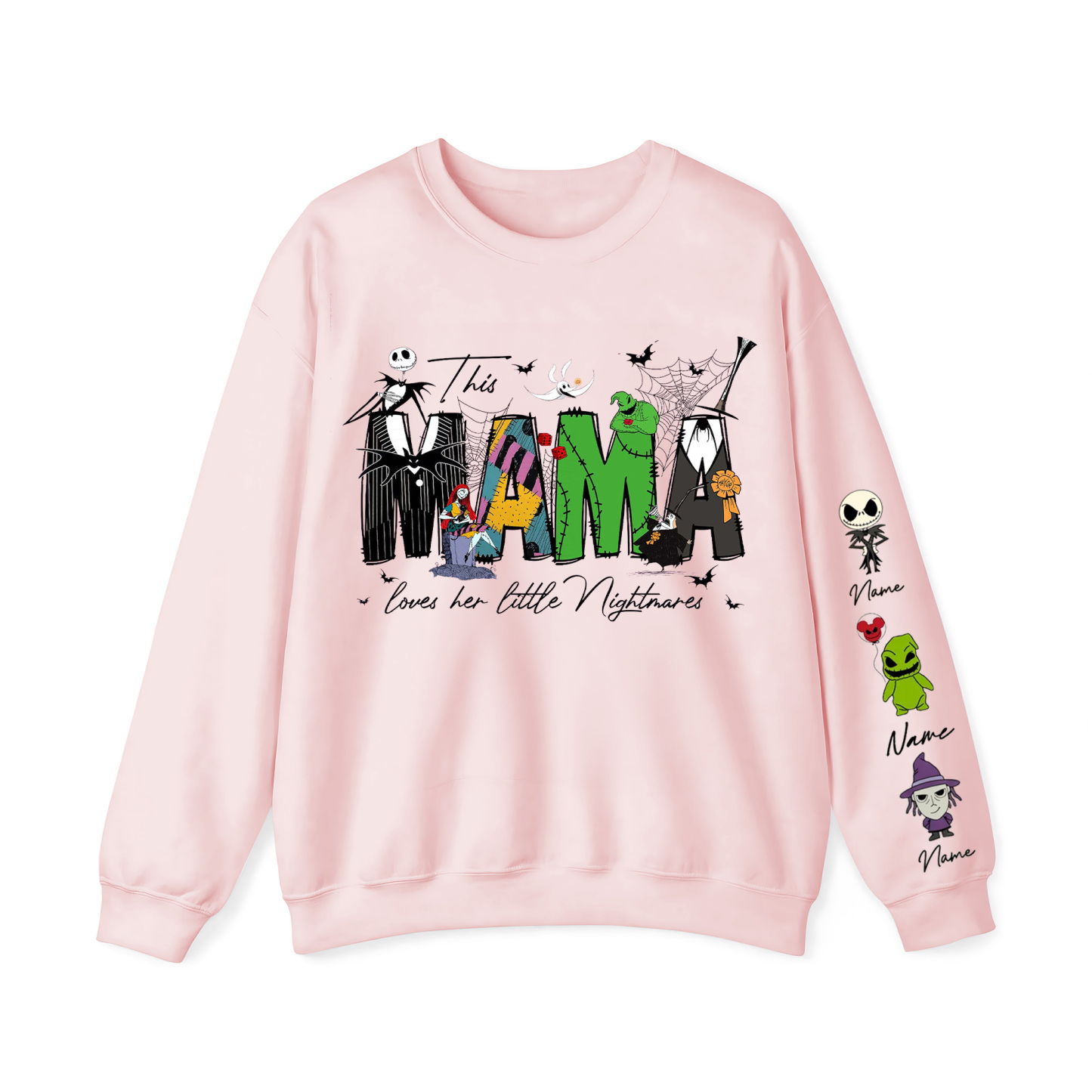 Spooky Mama Halloween Crewneck Sweatshirt