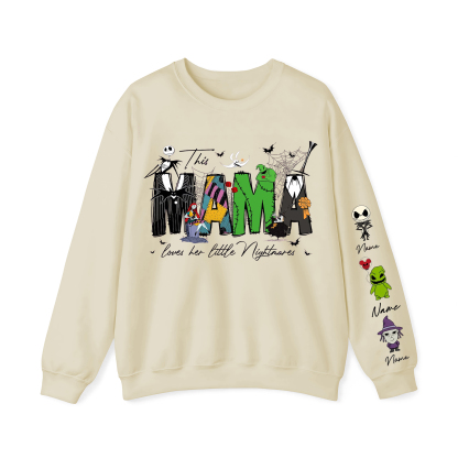 Spooky Mama Halloween Crewneck Sweatshirt