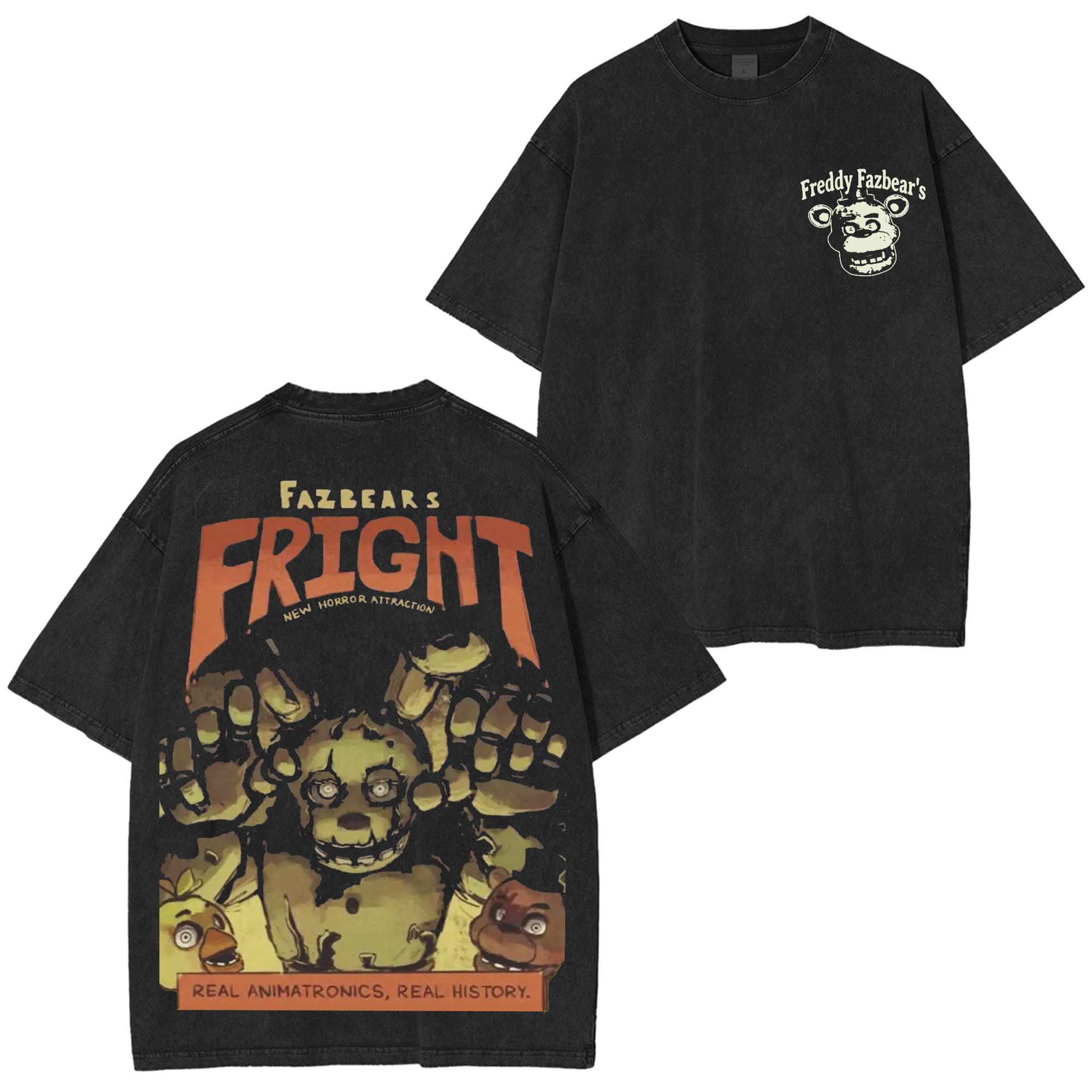 Fazbear's Fright Washed T-Shirt