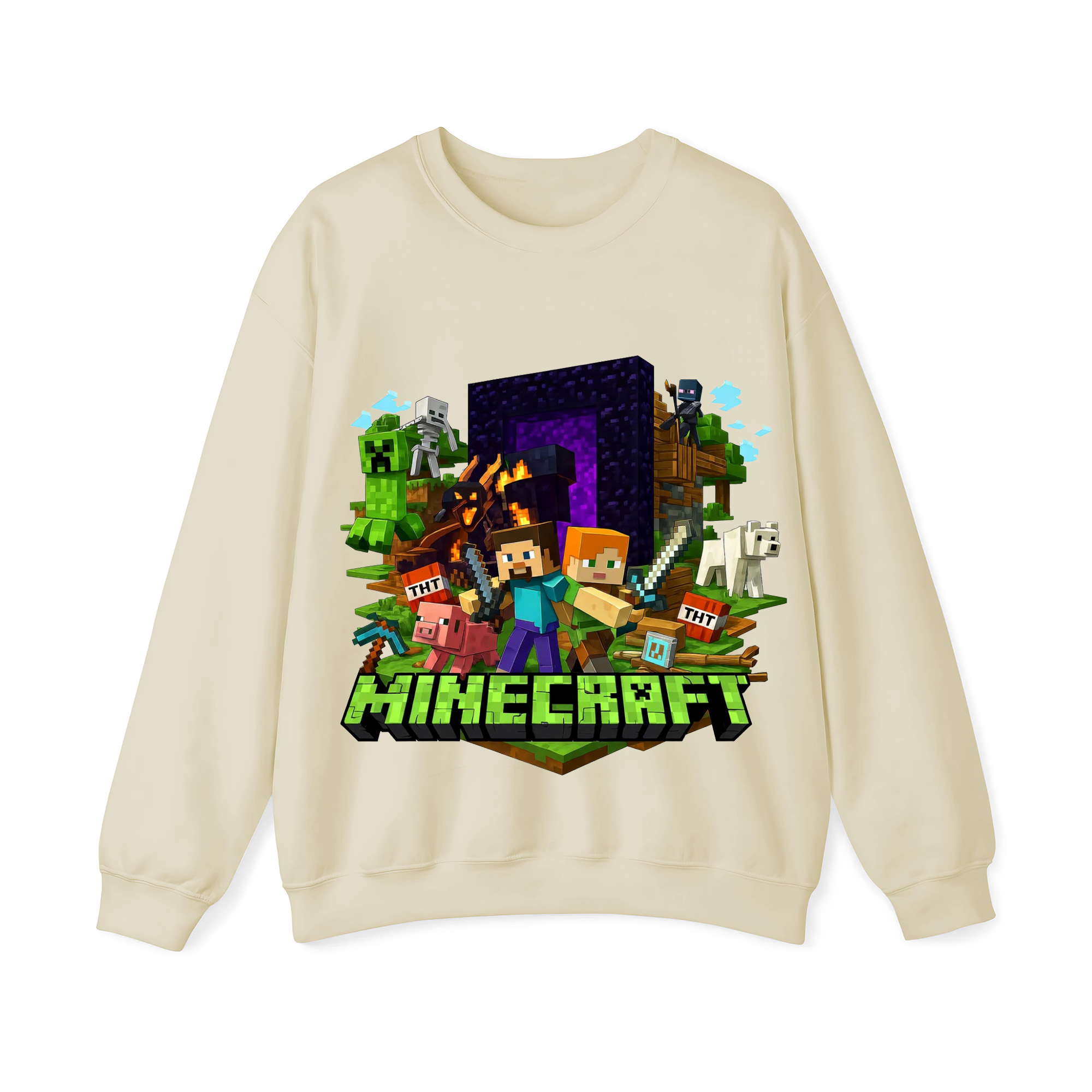 Minecraft Crewneck Sweatshirt