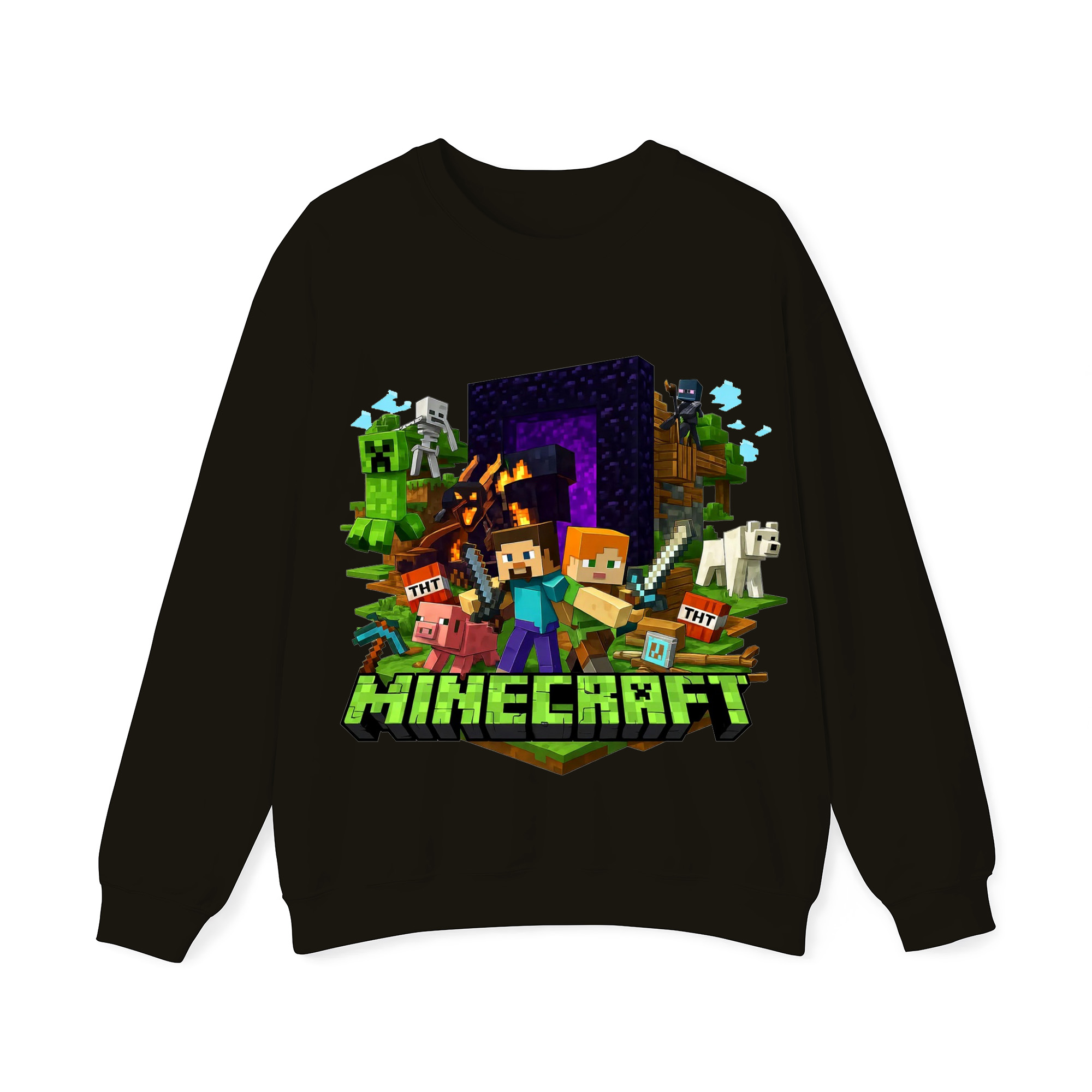 Minecraft Crewneck Sweatshirt