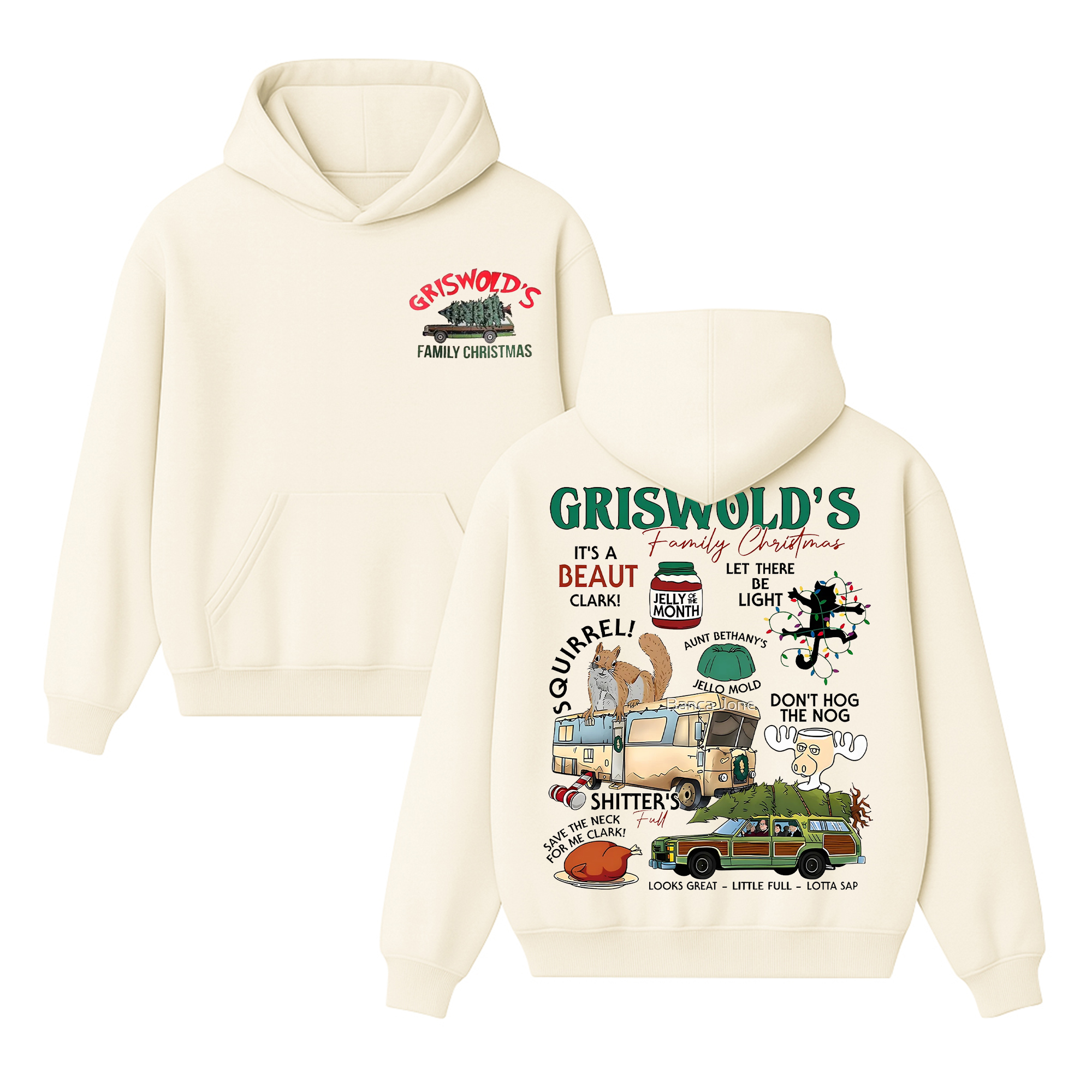 GRISWOLD'S Family Christmas Hoodie