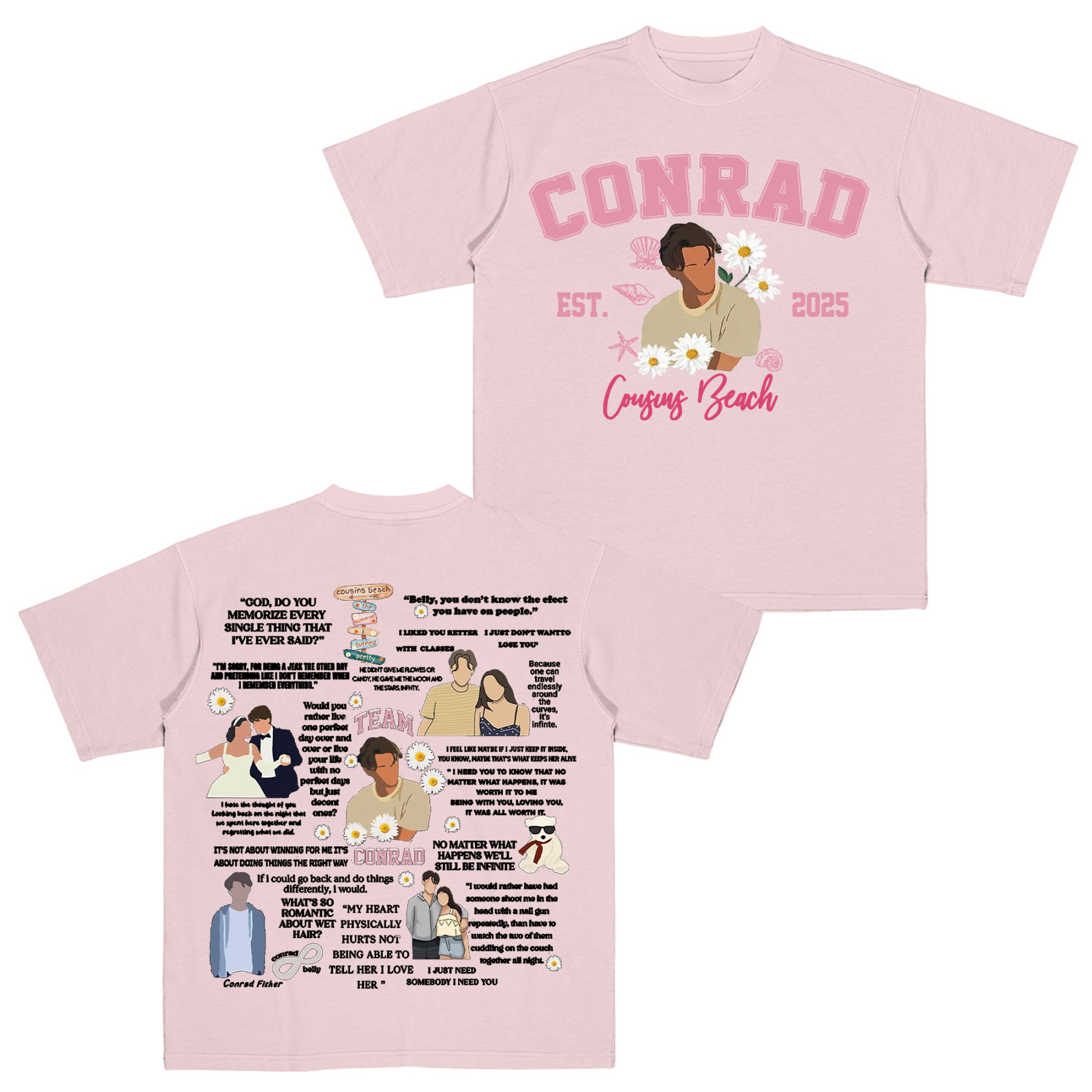 The Summer Turned Pretty Team Belly  T-Shirt
