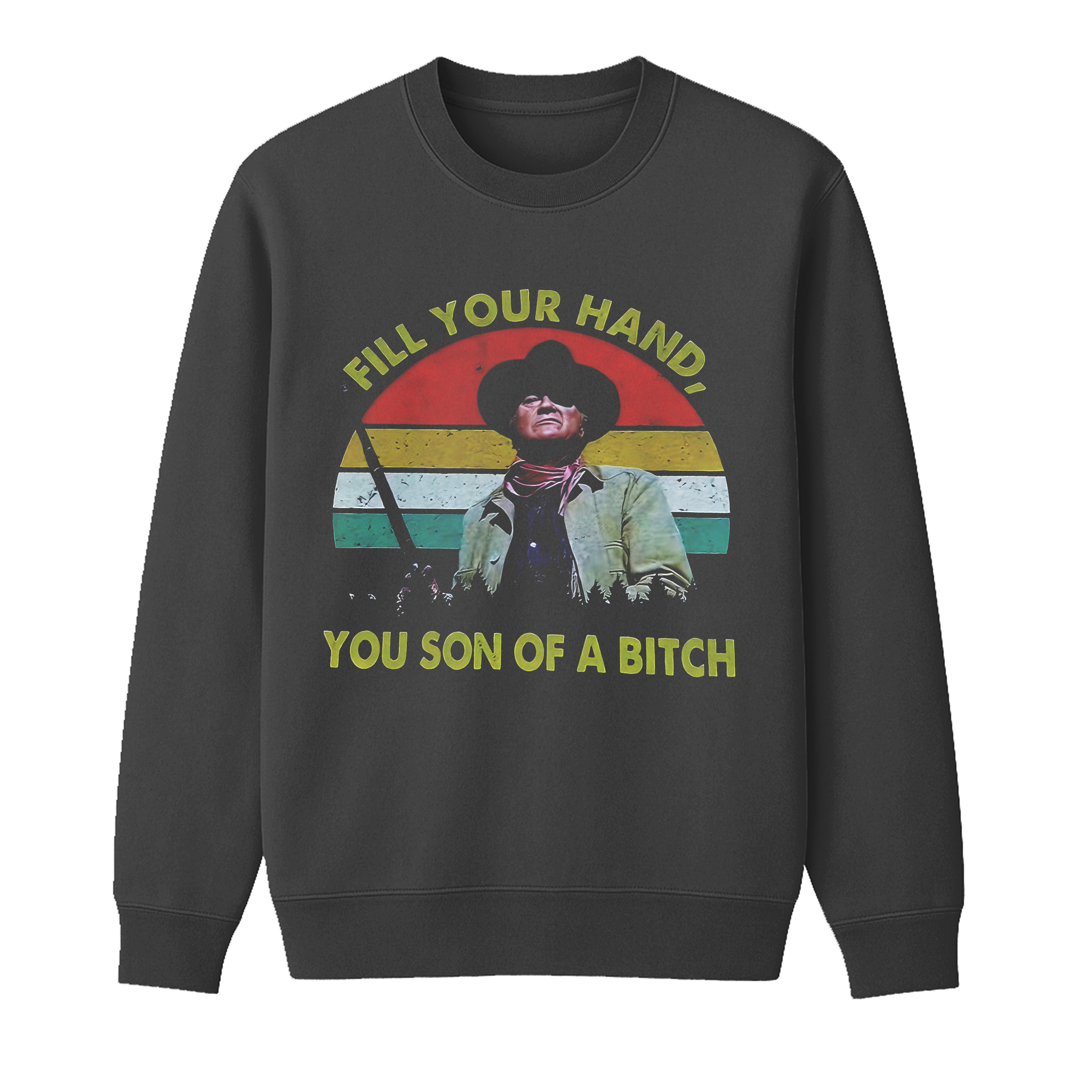 John Wayne Vintage Movie Poster  Unisex Shirt/Crewneck/Hoodie