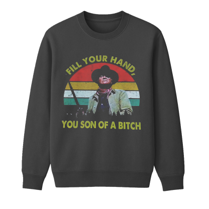 John Wayne Vintage Movie Poster  Unisex Shirt/Crewneck/Hoodie