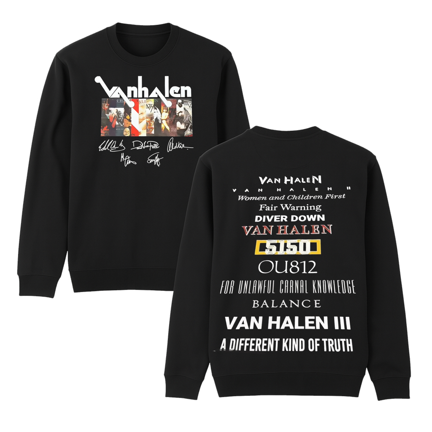 Van Halen Unisex Shirt/Crewneck/Hoodie