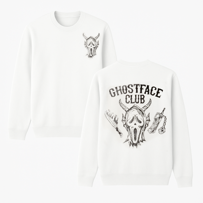 Ghostface Club Horror Movie Unisex Shirt/Crewneck/Hoodie